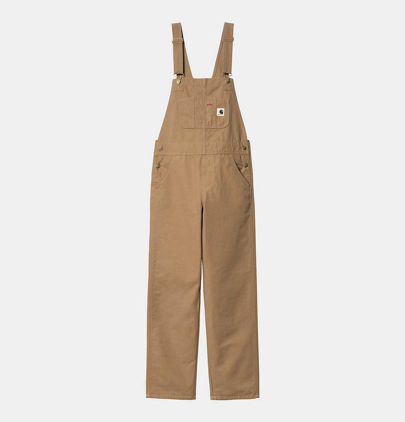 Carhartt WIP Women's Bib Overall Straight in Peanut