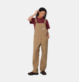 Carhartt WIP Women's Bib Overall Straight in Peanut