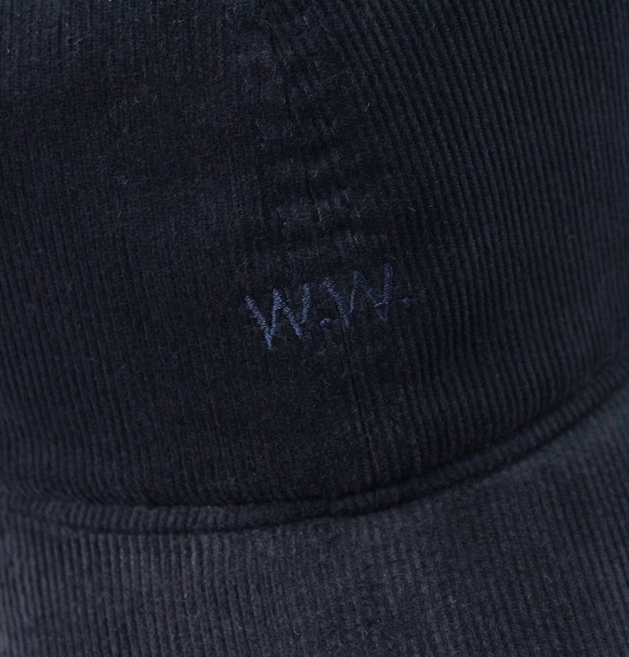 Wood Wood Low Profile Cap In Navy Corduroy Huh Store 8957