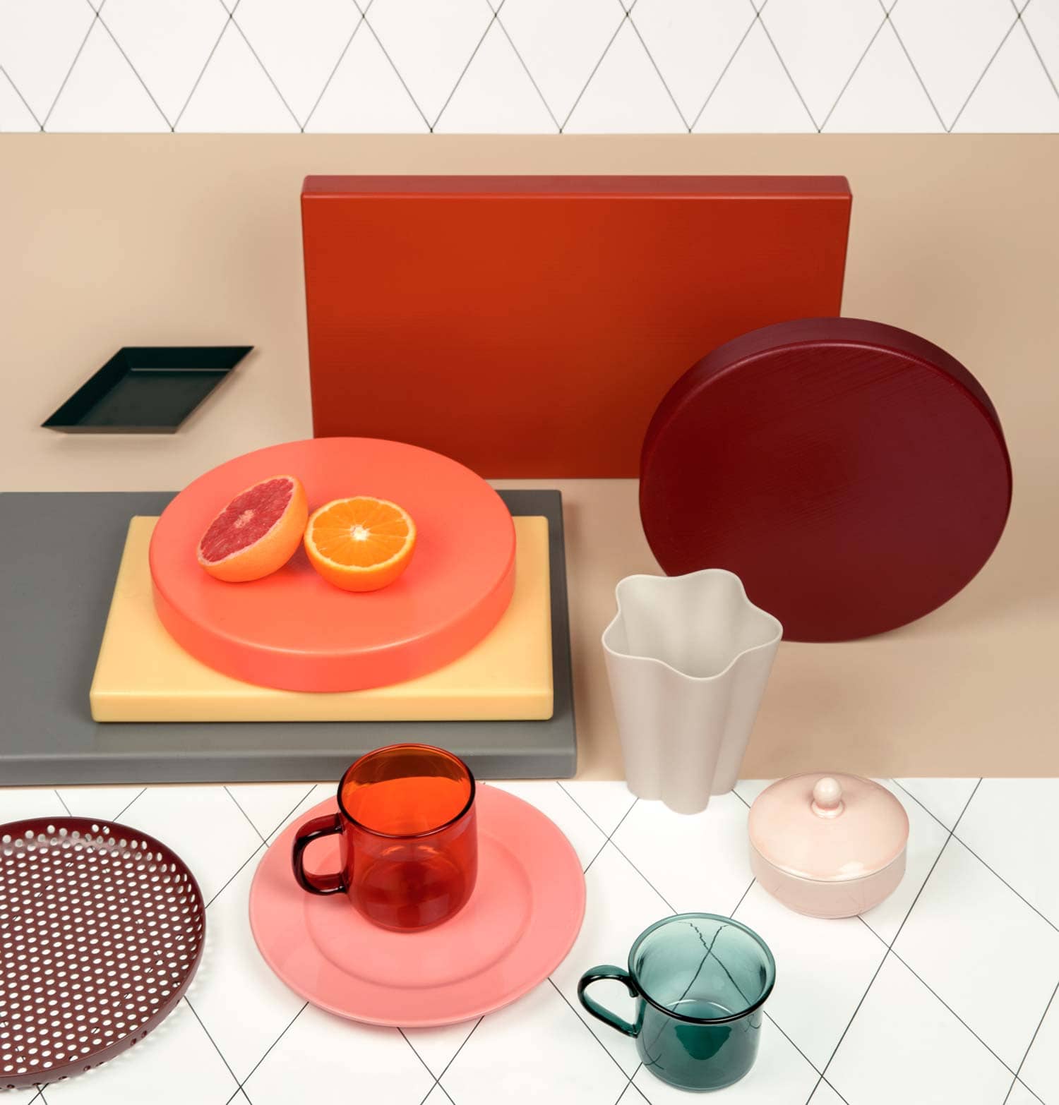 HAY Chopping Board – Round – Coral