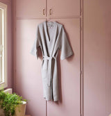 HAY Waffle Bathrobe in Grey