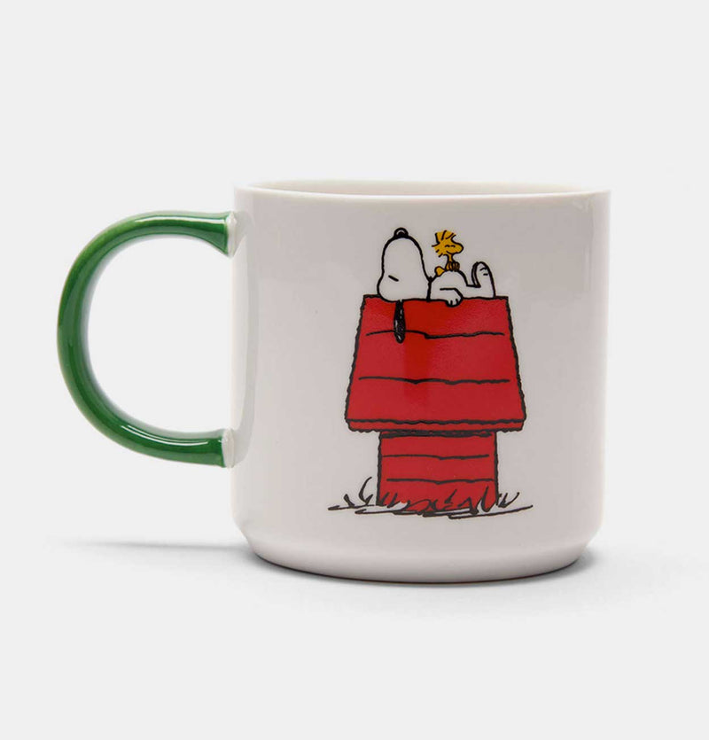 Peanuts Gang & House Mug