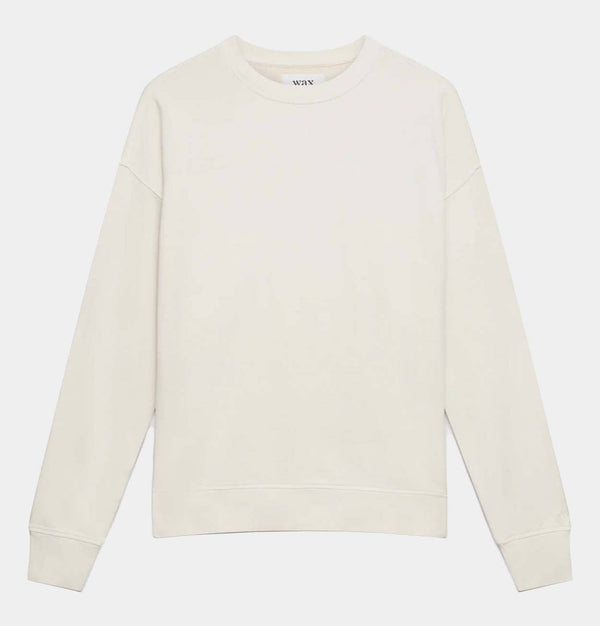 Wax London Zen Oversized Sweatshirt in Ecru